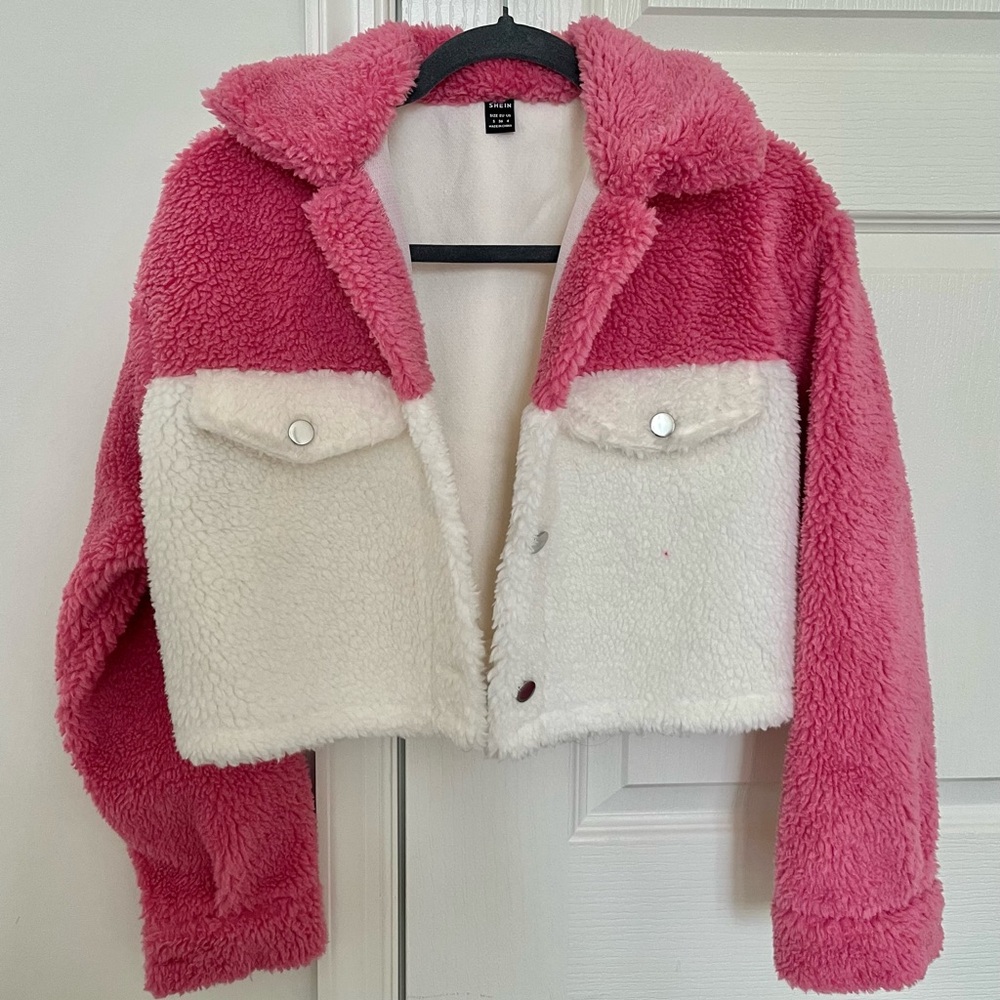 Pink/White Mini Jacket